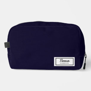 Neceser Clásico Nostálgico Americano Simple Azul Minimalis