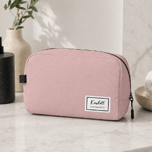 Neceser Clásico Nostálgico Americano Simple Minimal Rosa