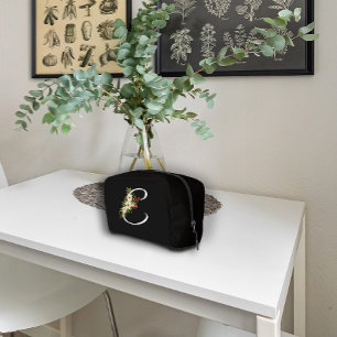 Neceser Clásico regalo de madre flor roja inicial monogram