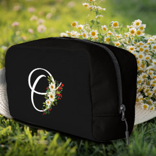 Neceser Clásico regalo para la madre con flor roja de mono