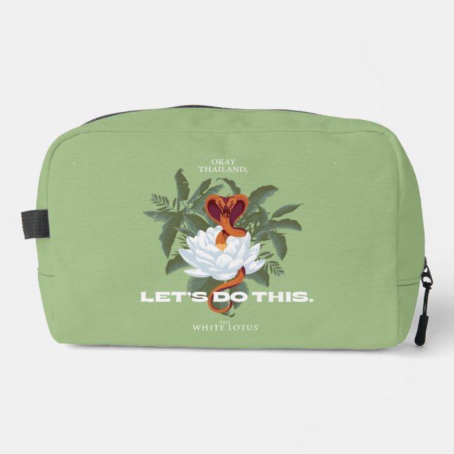 Neceser Cobra - The White Lotus (Anverso)