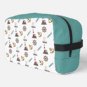 Neceser Color del patrón de navegación en blanco