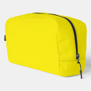 Neceser Color sólido amarillo canario