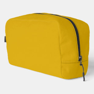Neceser Color sólido amarillo mostaza