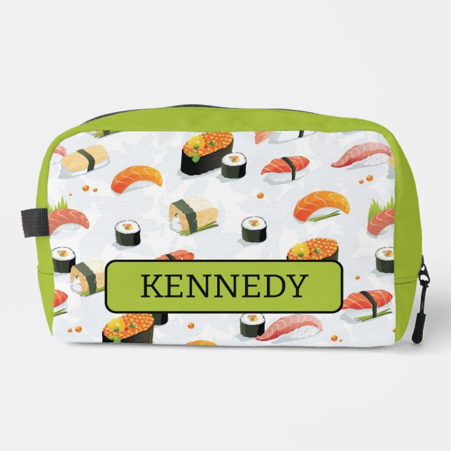 Neceser Comida japonesa: Patrón de sushi (Anverso)