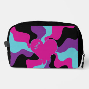 Neceser Corazón Derrite - Rosa, Morado, Azul y Negro 