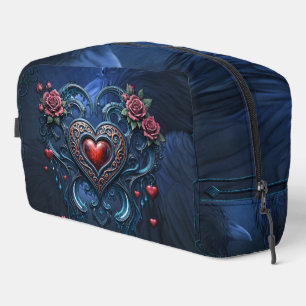 Neceser Corazón gótico de diseño artístico