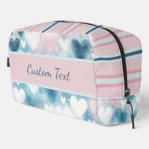 Neceser Corazones Pastel: Amor en acuarela