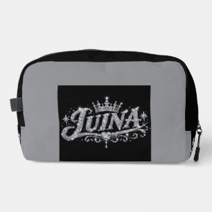 Neceser Corona de diamantes de lujo LUINA regalo de nombre