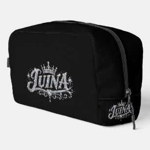 Neceser Corona de diamantes de lujo personalizada LUINA