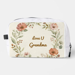 Neceser Corona floral personalizada para abuela regalo