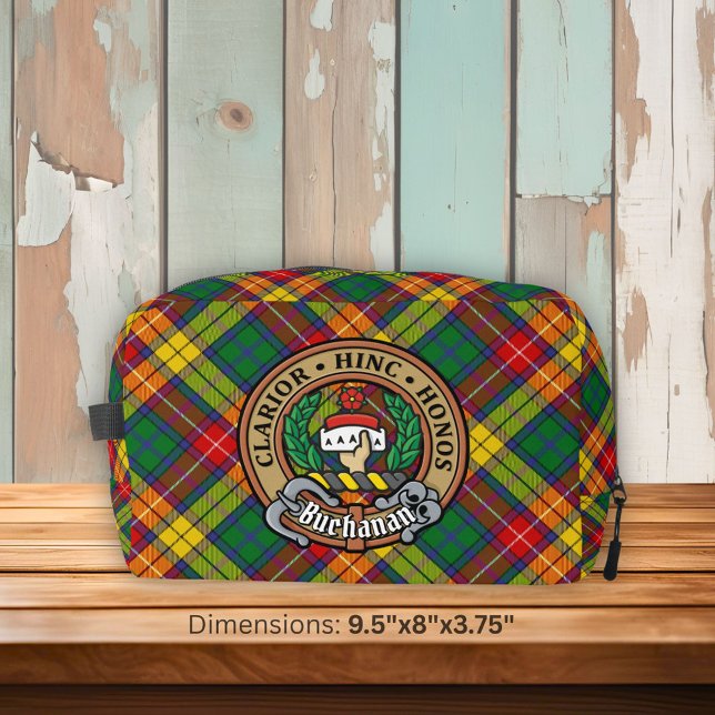 Neceser Crest de Clan Buchanan sobre tartán (Subido por el creador)