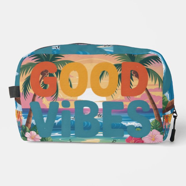 Neceser Cuaderno tropical de ondas de verano (Anverso)