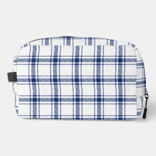 Neceser Cuadro náutico azul y blanco