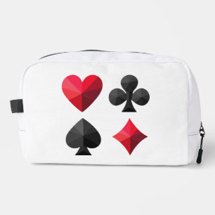 Neceser Cuatro conjuntos de cartas de juego: corazones, pa