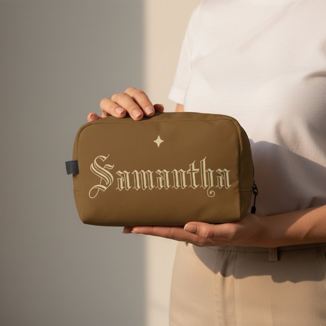 Neceser Custom Cosmetic Pouch – Mother’s Day Gift for Mom (Personalized Travel Makeup Bag – Gift for Teachers, Teens, Girls and Women, Bridal Shower Gift,)