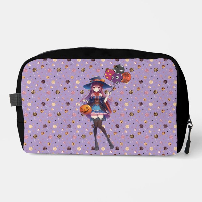 Neceser Cute Anime Halloween Witch (Anverso)