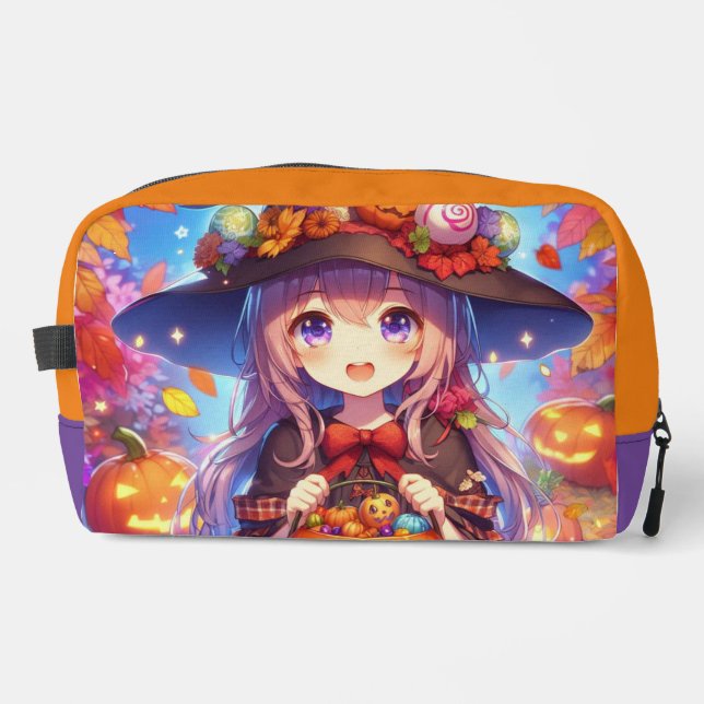 Neceser Cute Anime Halloween Witch (Anverso)