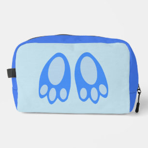 Neceser Cute Blue Baby Boy Bunny Pies de Pascua