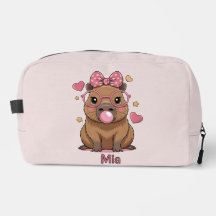 Cute Capybara con Gafas y Chicle