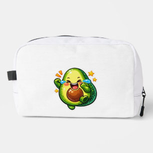 Neceser Cute Kawaii Aguacate Riendo Lágrimas de Alegría S
