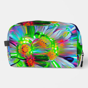 Neceser Daisies abstractos neones con colores vivos