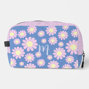 Neceser Daisy Blue Print Blue Cut Sew Bag