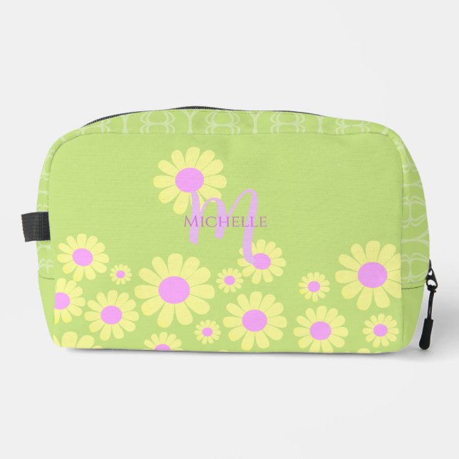 Neceser Daisy Yellow Lime (Anverso)