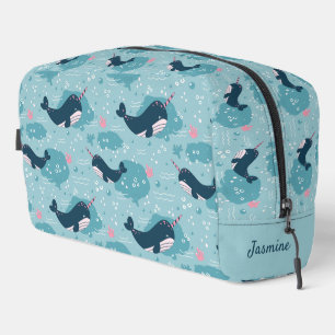 Neceser De Vuelta A La Escuela - Cute Narwhal Personalizad