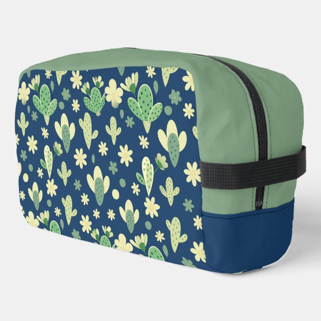 Neceser Desert Cactus & Succulent Pattern (Esquina izquierda)