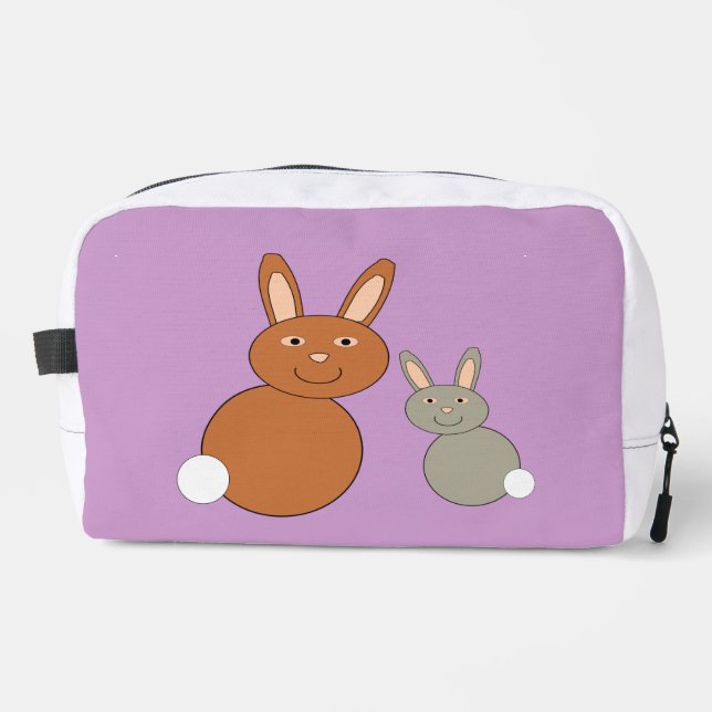 Neceser Día de la Madre Bunnies Patterned (Anverso)