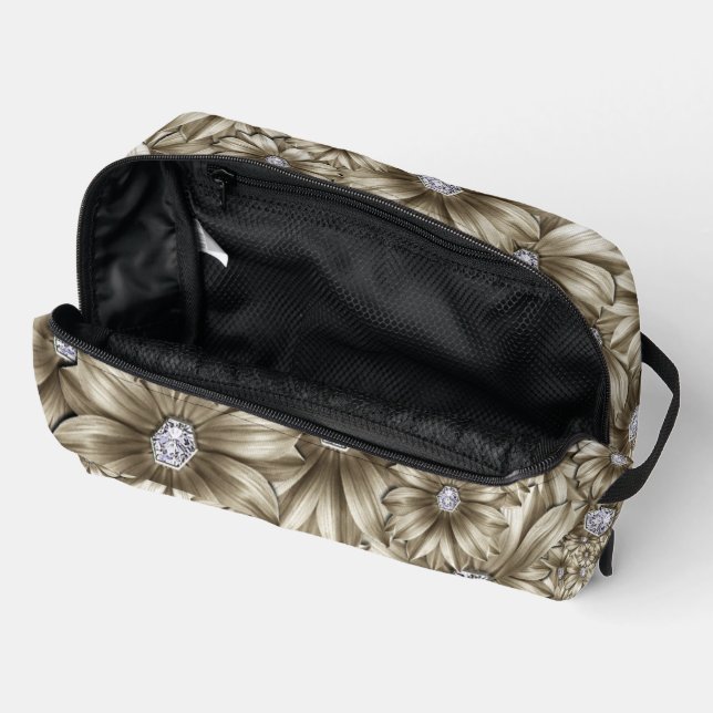 Neceser Diamantes Flores (Abierto)