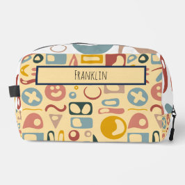 Neceser Dibujo abstracto I Nombre personalizado