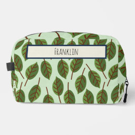 Neceser Dibujo de naturaleza I Nombre personalizado