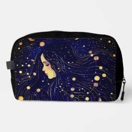 Neceser Diosa celestial Moon Stars Sky Toiletry