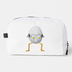 Neceser Diseño adorable de personaje de huevo extravagante
