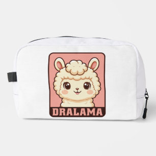 Neceser Diseño de ilustración de llama adorable