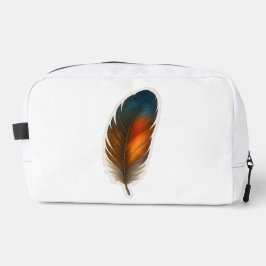 Neceser Diseño de plumas coloridas