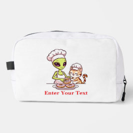 Neceser Diseño Kawaii de Gato Chef Alien Donut