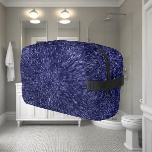 Neceser Diseño moderno y chic en azul oscuro, efecto brill