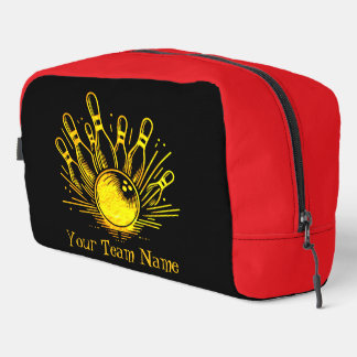 Neceser Diseño personalizado del equipo Golden Bowling