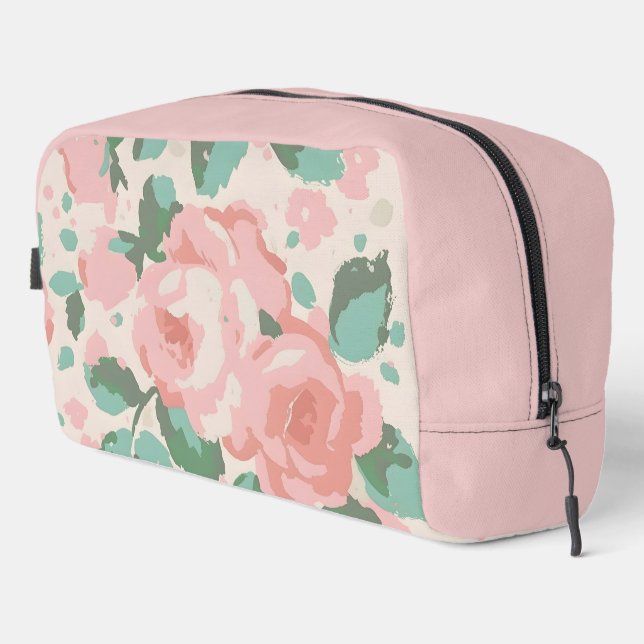 Neceser Diseño rosa rosado (Esquina derecha)