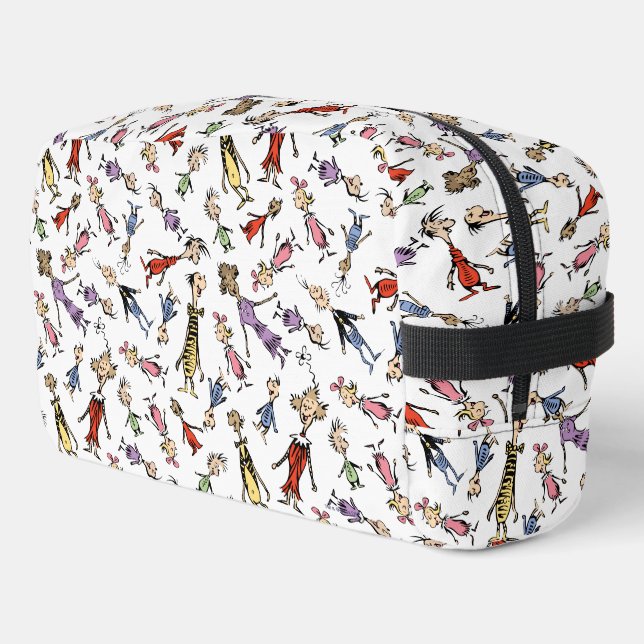 Neceser Dr. Seuss Whoville Characters Festive Pattern (Esquina izquierda)