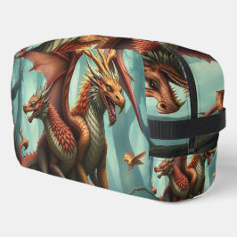 Neceser 🔥 Drachenwelt – Das Reich der Lüfte und Flammen