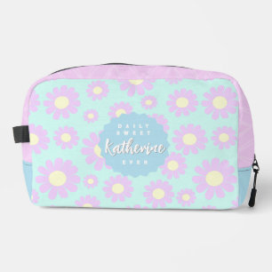 Neceser Dulce Daisy Bebé Azul Rosa Amarillo Pastel