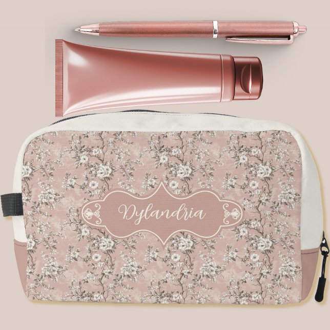 Neceser Dylandria Vintage Polvo Rosa Rosado (Subido por el creador)
