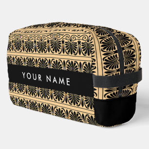 Neceser El griego Fret Arabesque Brown, tu nombre, persona