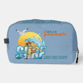 Neceser El surfista avanza por la ola |