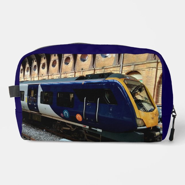 Neceser El tren, en la estación (Anverso)