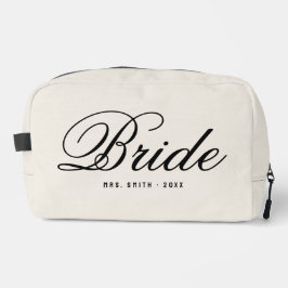 Neceser Elegant Script Modern Custom Bride